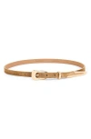 Ettika Liquid Metal Western Buckle Belt In Gold