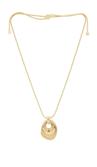 Ettika Liquid Pendant Necklace In Gold