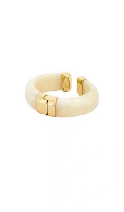 Ettika Liquid Resin Cuff Bracelet In Gold