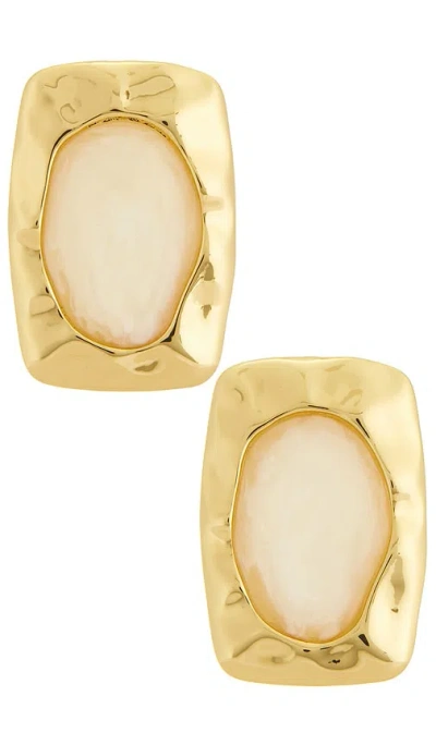 Ettika Liquid Resin Earring In Gold