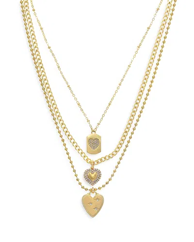 Ettika Love To Love 18k Gold Plated Necklace Set