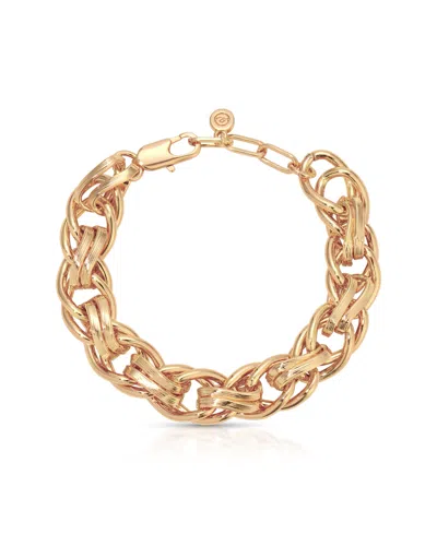 Ettika Luminous Links Bracelet In Gold
