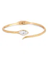 Ettika Marquise Crystal Cuff Bracelet In Gold
