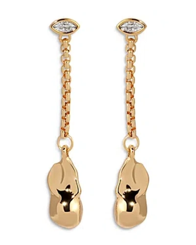 Ettika Marquise Drop Earrings In Gold