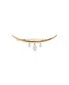 Ettika Mermaid Cultivated Pearl Barrette In Burgundy