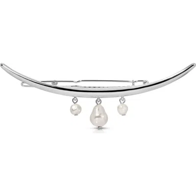 ETTIKA ETTIKA MERMAID IMITATION PEARL BARRETTE