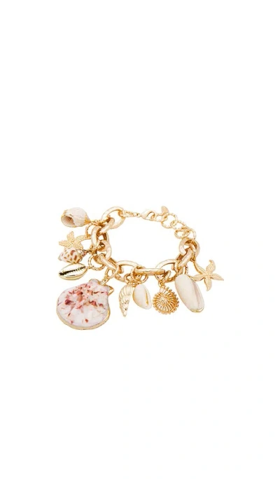 Ettika Mermaid Tears Bracelet In 金色