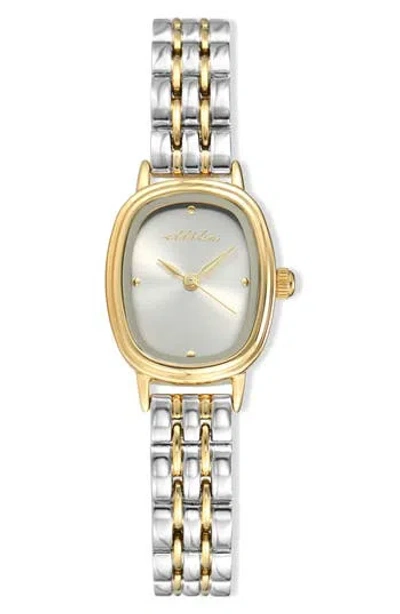 Ettika Mesh Strap Watch In Metallic