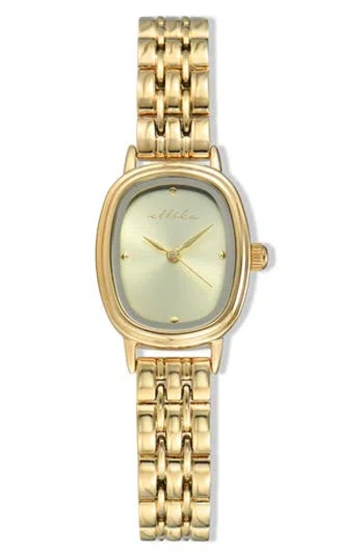 Ettika Mesh Strap Watch In Gold
