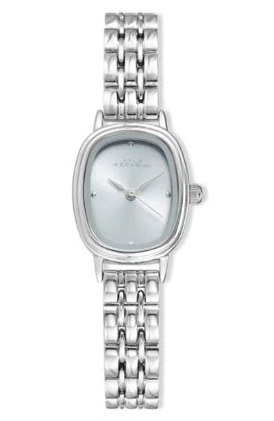 Ettika Mesh Strap Watch In Metallic