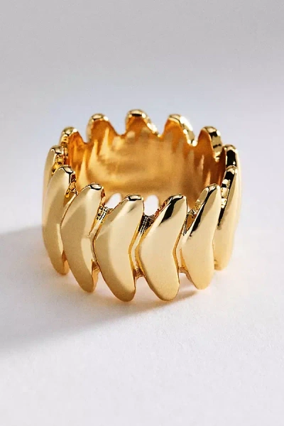 Ettika Metal Moderna Ring In Gold