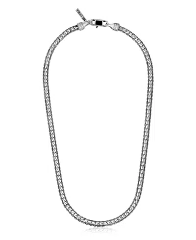 Ettika Miami Cuban Chain Necklace In Silver