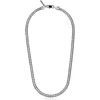 Ettika Miami Cuban Chain Necklace In Silver
