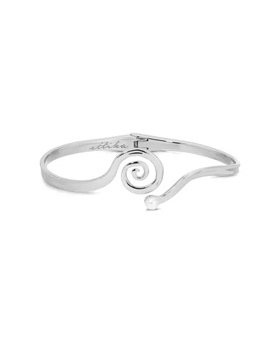 Ettika Mini Aura Swirl Cuff Bracelet