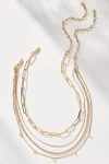 Ettika Cubic Zirconia Chain Necklaces, 14/15-19/20, Set Of 4