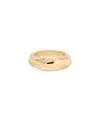 Ettika Modern Flow Statement Ring In Gold