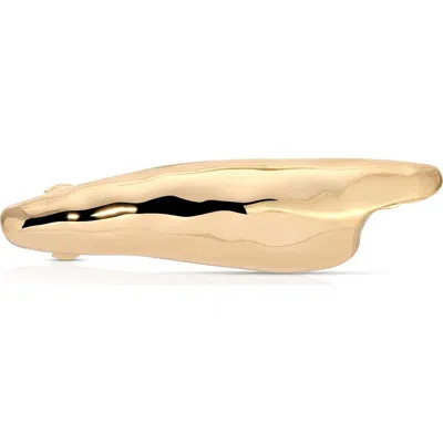 Ettika Modern Metal Barrette In Gold