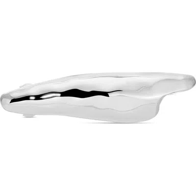 Ettika Modern Metal Barrette In Silver