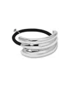 Ettika Modern Rows Hair Tie In Metallic