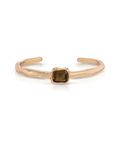 Ettika Molten Crystal Cuff Bracelet In Multi