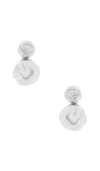 Ettika Molten Mini Stud Earrings In Metallic