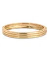 Ettika Multirow Stacking Bangle Bracelet In Gold