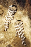 Ettika Mykonos Shell Chandelier Earrings