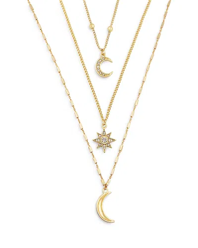 Ettika Night Sky Necklace Set, 15-17 In Gold