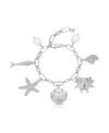 Ettika Oceanic Dreams Charm Bracelet In Metallic