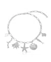 Ettika Oceanic Dreams Charm Necklace In Metallic