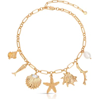 ETTIKA ETTIKA OCEANIC DREAMS CHARM NECKLACE