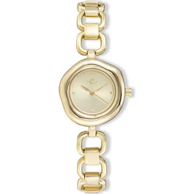 Ettika Open Circle Bracelet Watch In Gold