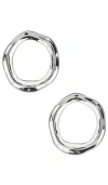 Ettika Open Circle Earrings