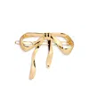 Ettika Organica Bow Hair Barrette In Gold Tone In Gold