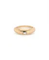 Ettika Baguette Cubic Zirconia Oval Dome Ring