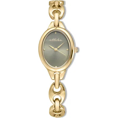 Ettika Oval Mariner Chain Watch In Gold
