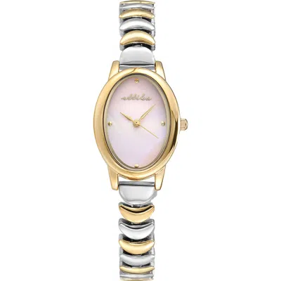 Ettika Oval Modern Bracelet Watch, 24mm X 31mm In Gold