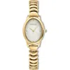 Ettika Oval Modern Bracelet Watch, 24mm X 31mm In Gold