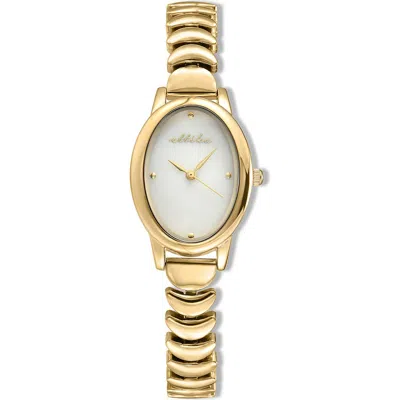 Ettika Oval Modern Bracelet Watch, 24mm X 31mm In Gold