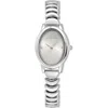 Ettika Oval Modern Bracelet Watch, 24mm X 31mm In Silver