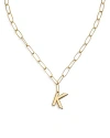Ettika Initial Pendant Necklace