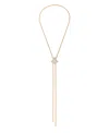 Ettika Pave Shine Bolo Necklace In Gold