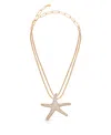 Ettika Pave Starfish Statement Necklace In Gold
