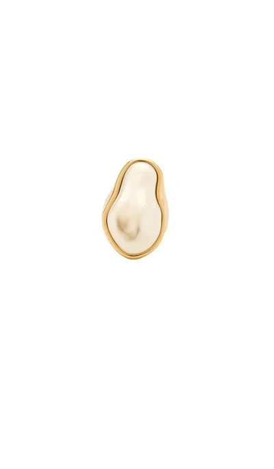 Ettika Pearl Statement Ring In Multi