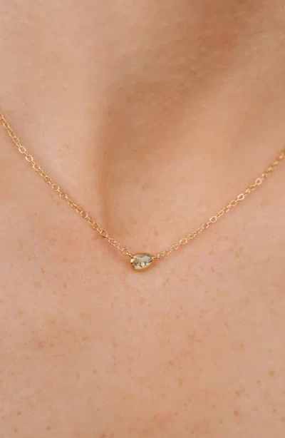 ETTIKA ETTIKA POLISHED PEBBLE PENDANT NECKLACE