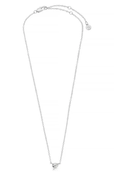 ETTIKA ETTIKA POLISHED PEBBLE PENDANT NECKLACE