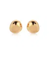 Ettika Polished Pebble Stud Earrings In Gold
