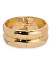 Ettika Simple Stackable Bangle Bracelet Set In Gold