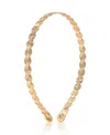 Ettika Regal Twist Headband In Gold