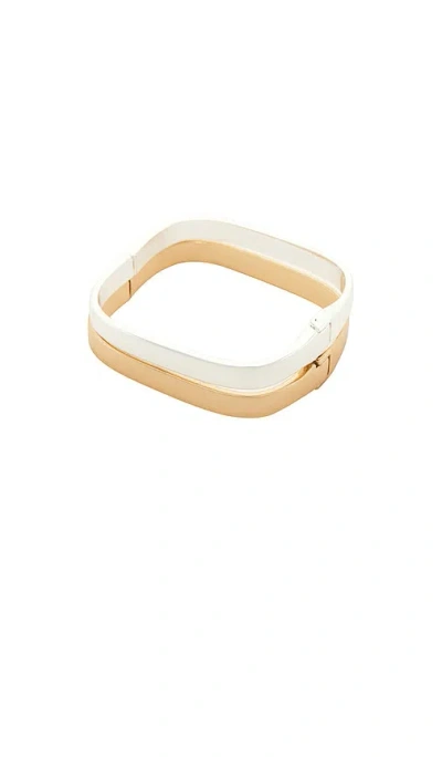Ettika Rounded Square Cuff Set In Multi